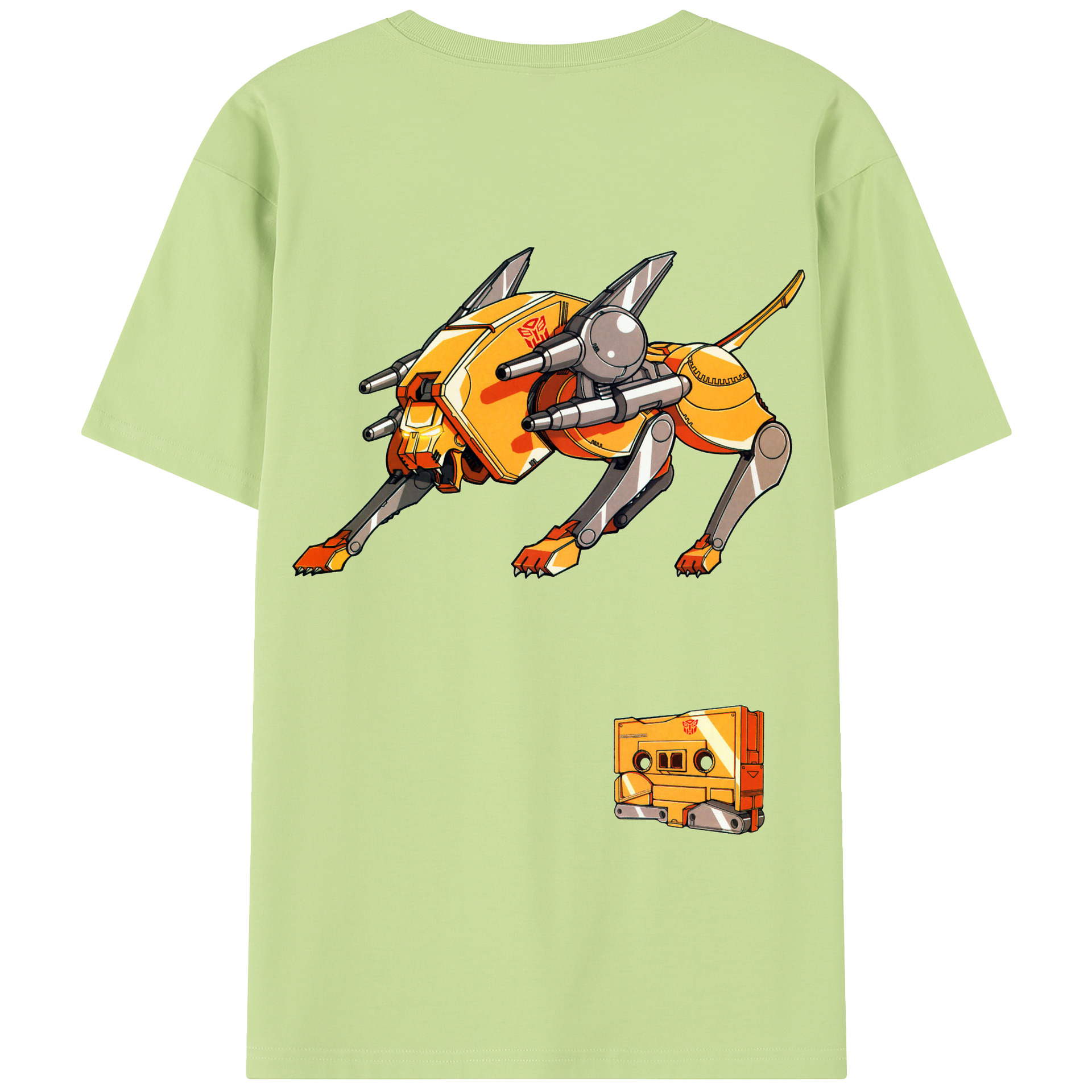 （画像用）  綿100％半袖Tシャツ（背面プリント）